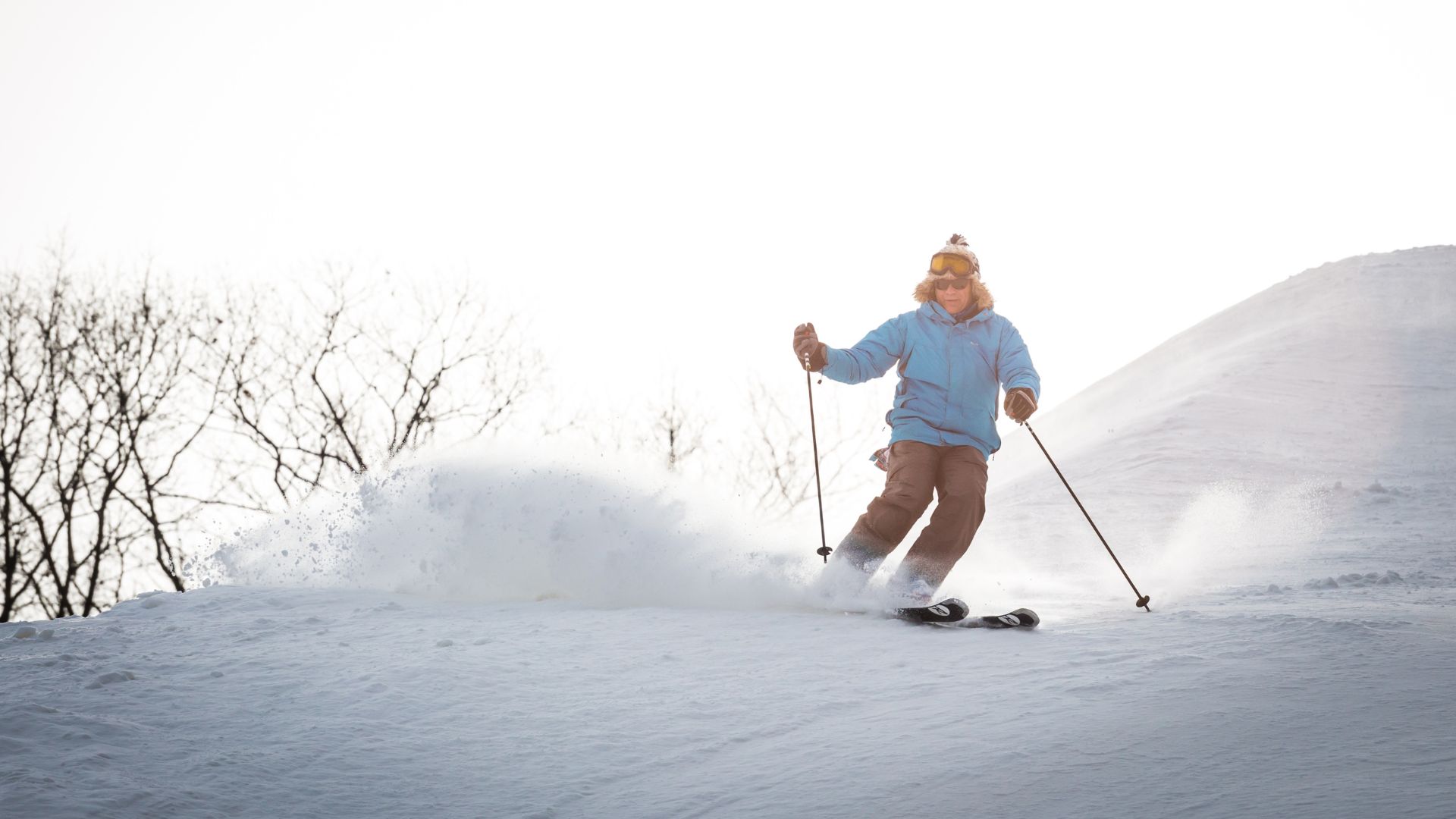 A skier hits the slopes at Hidden Valley in the St. Louis region.