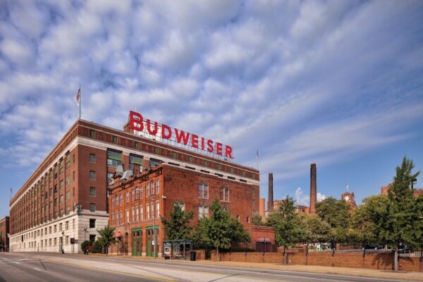 The original Anheuser-Busch Brewery in the Soulard neighborhood of St. Louis.