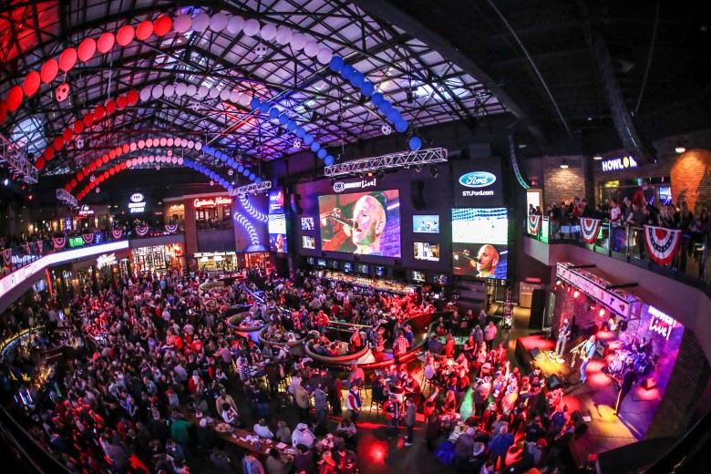 At Ballpark Village, Bally Sports Live hosts live music events throughout the year.