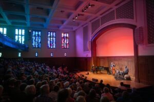 The Sheldon concert hall hosts more than 350 events each year.