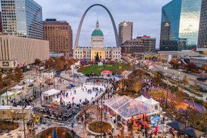 Winterfest features fan favorites such as ice skating, s'more stations and igloos.