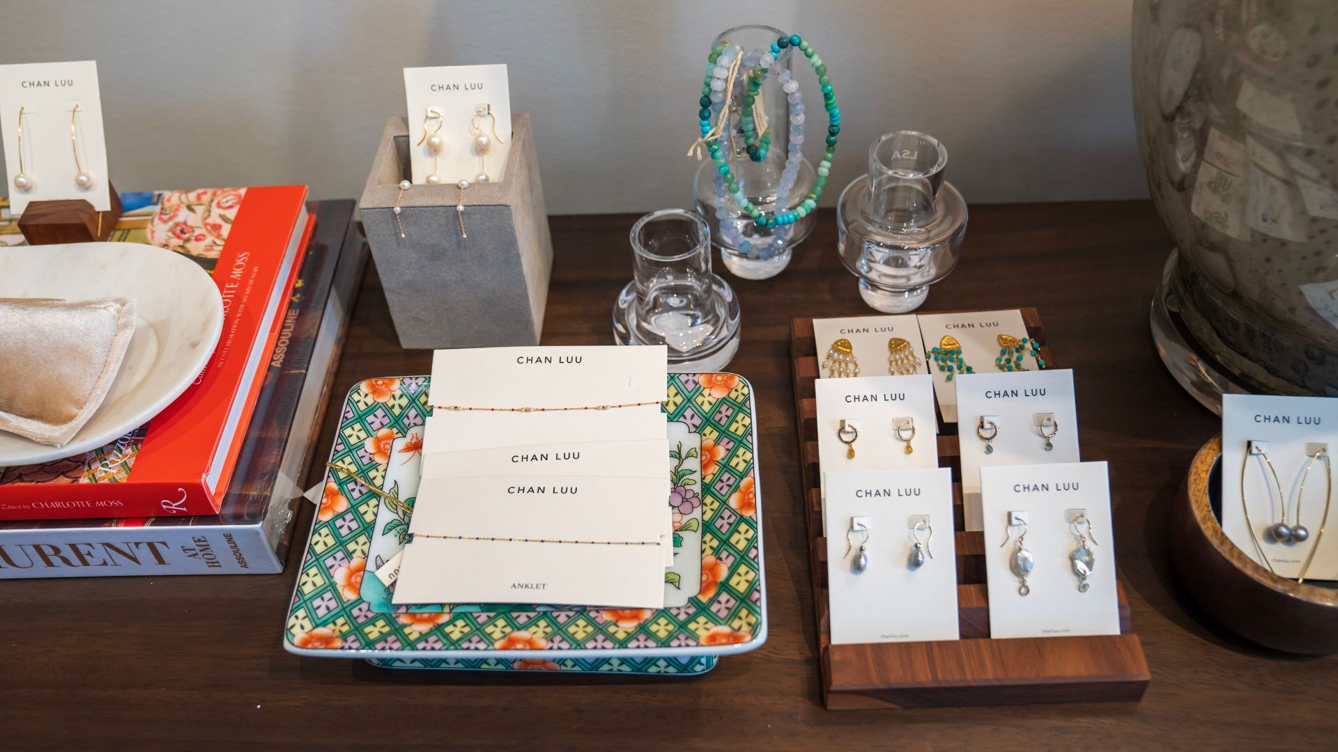 You can shop for jewelry, clothes and more at Hearth & Soul.