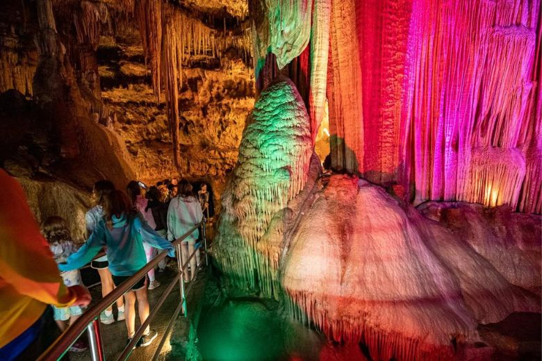 Meramec Caverns is one of the best day trips to take from St. Louis.