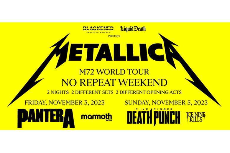 Metallica M72 St Louis North American Tour 2023 M72STL November 2nd And 5th  At The Dome At America's Center 3D T-Shirt - Binteez