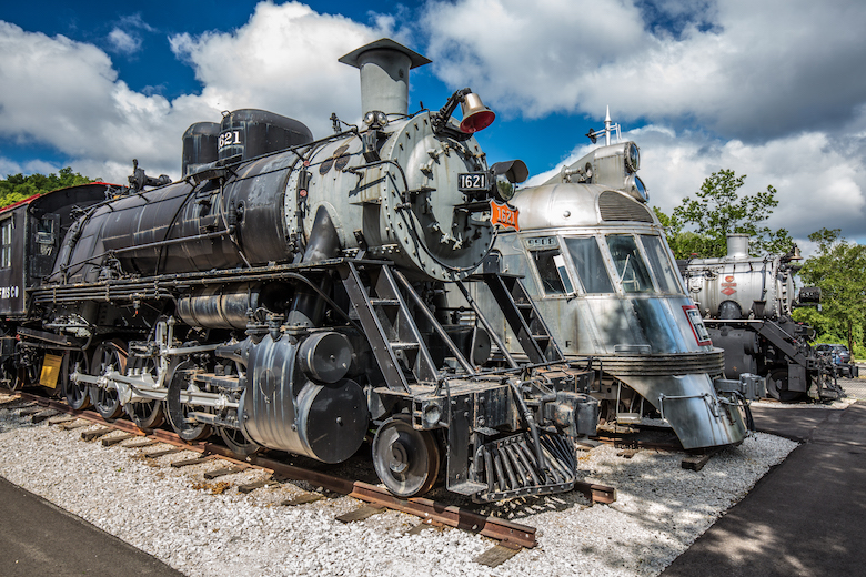 The National Museum of Transportation has one of the largest and best collections of transportation vehicles in the world.