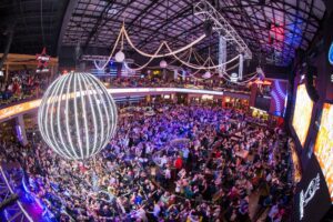 People pack Ballpark Village for NYE Live!