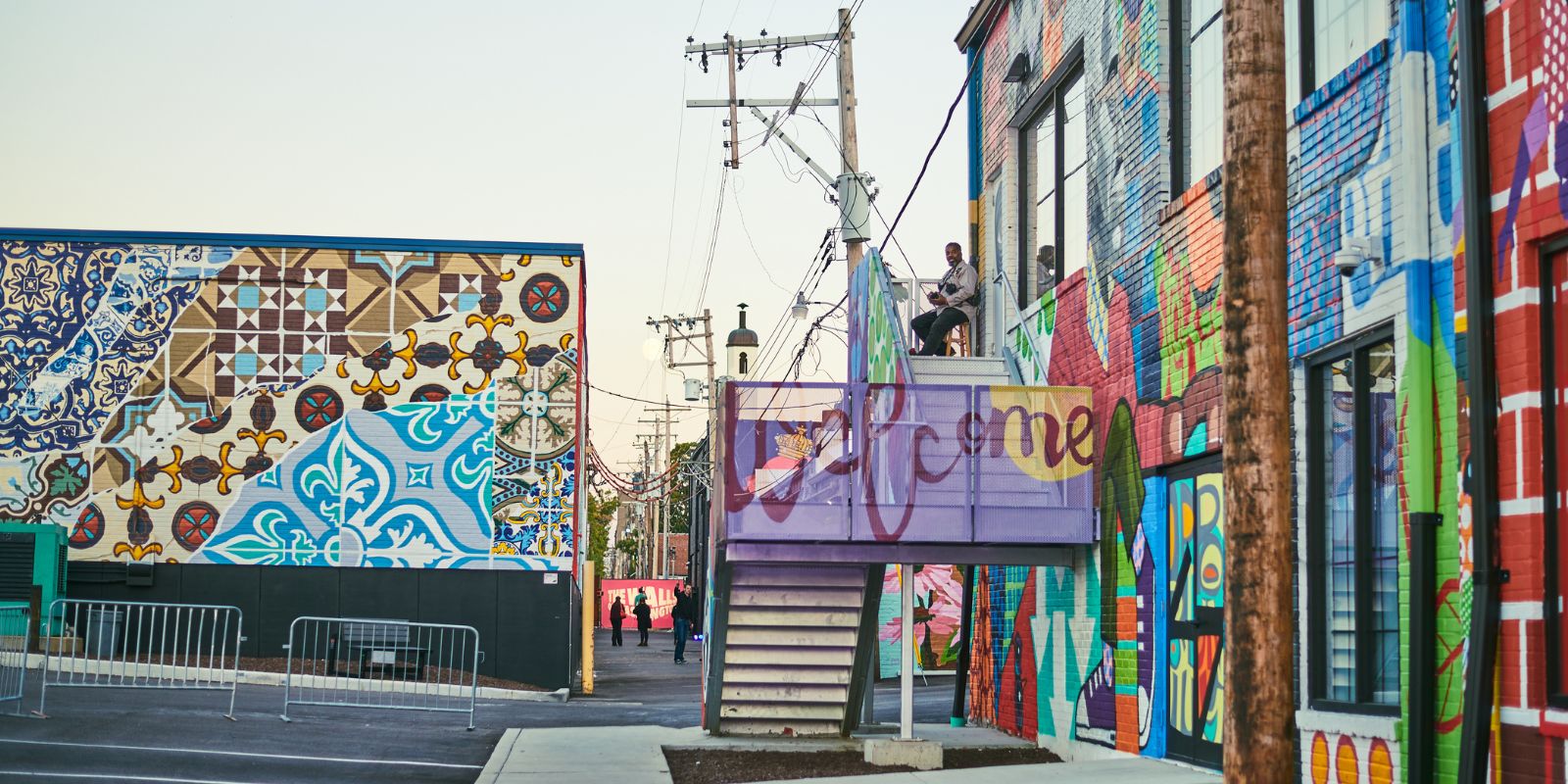 The Walls Off Washington is a new mural experience in the Grand Center Arts District.