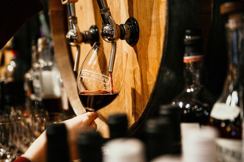 New to St. Louis' beer, wine and spirits offerings, City Winery serves housemade wine on tap at City Foundry STL.