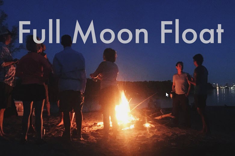 Big Muddy Adventures offers Full Moon Floats on the Mississippi River, which depart from downtown St. Louis.