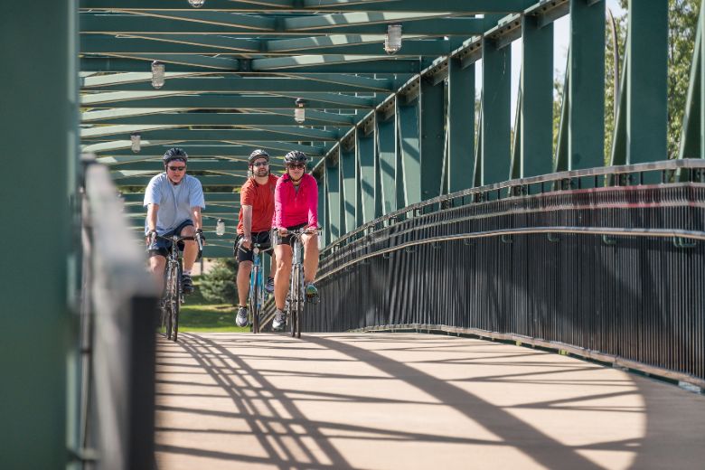 If you're looking for outdoor adventures in St. Louis, check out the region's extensive bike trails.