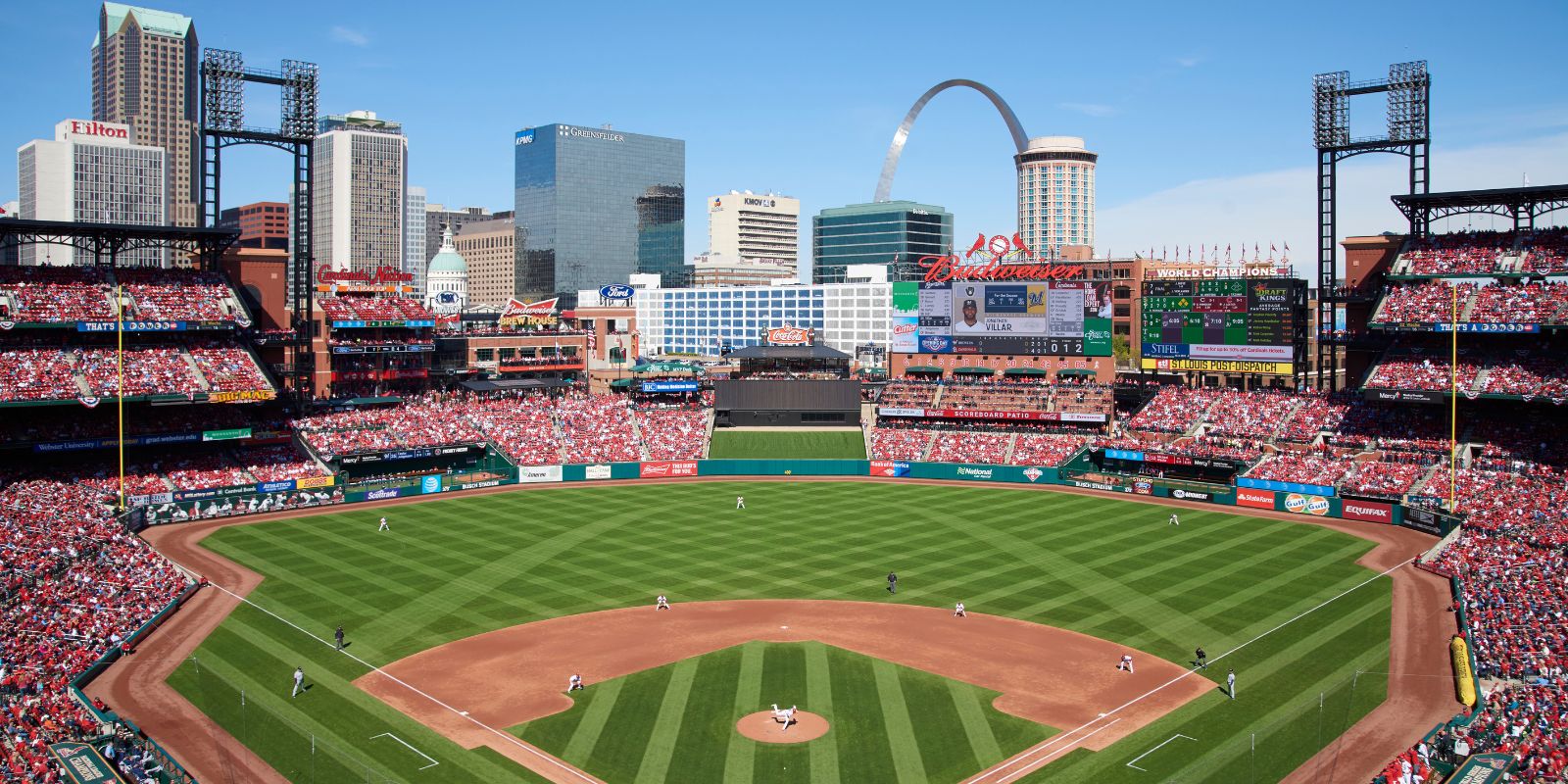 St Louis Blues hockey and St Louis Cardinals baseball logo 2023
