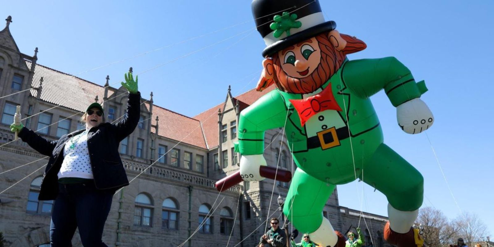 The annual St. Patrick’s Day Parade brings marching bands, vibrant floats, giant balloons and more to downtown St. Louis.