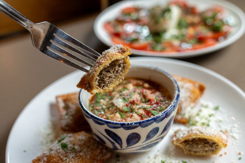 Anthonino’s Taverna serves classic toasted ravioli.