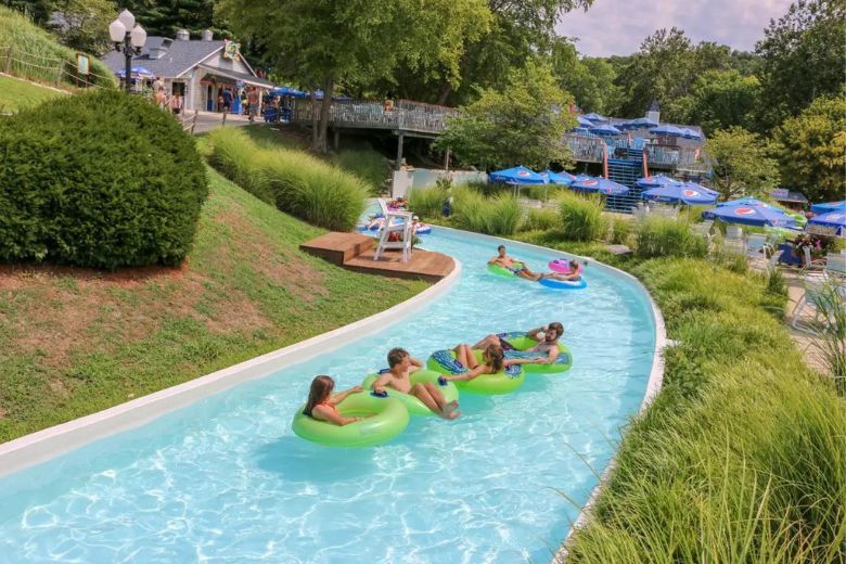 Water slides, wave pools and lazy rivers – Raging Rivers WaterPark is a kid’s paradise.