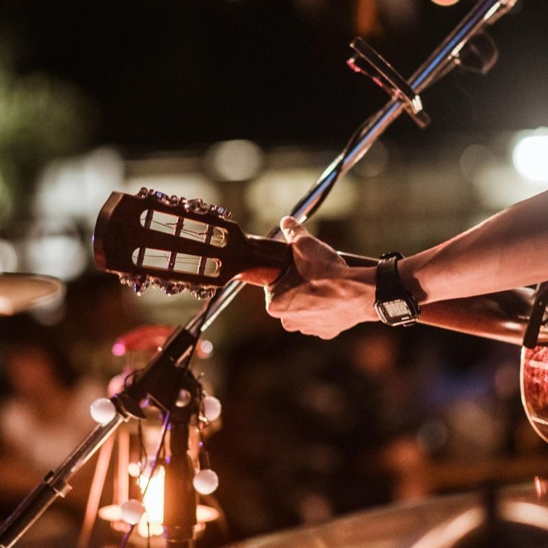 Houston music scene with diverse artists performing in March 2025