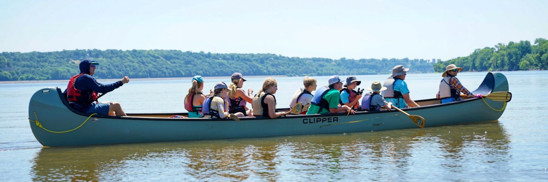 Big Muddy Adventures leads guided tours along the Mississippi and Missouri rivers.