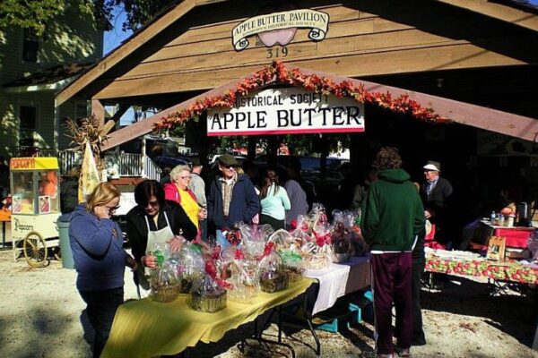 The Apple Butter Festival is the largest event in Kimmswick, Missouri.