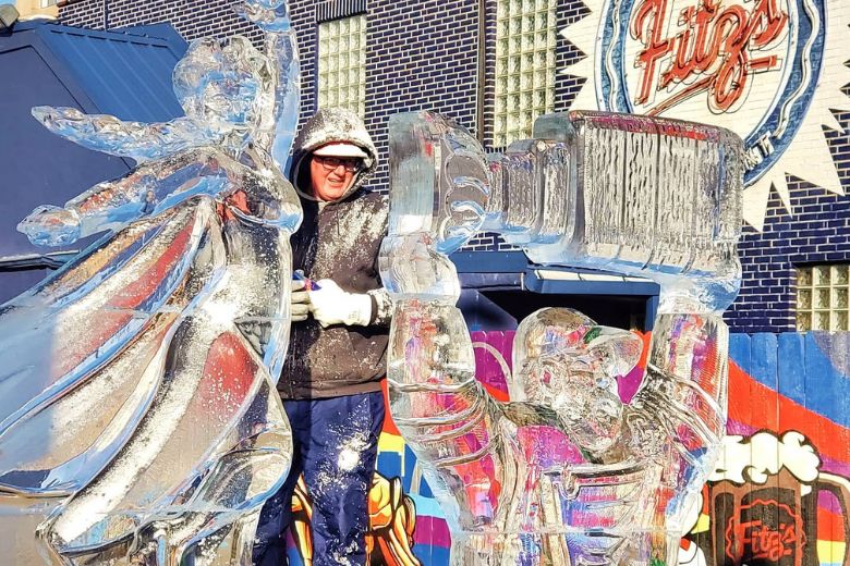 The Loop Ice Carnival features astounding ice sculptures.