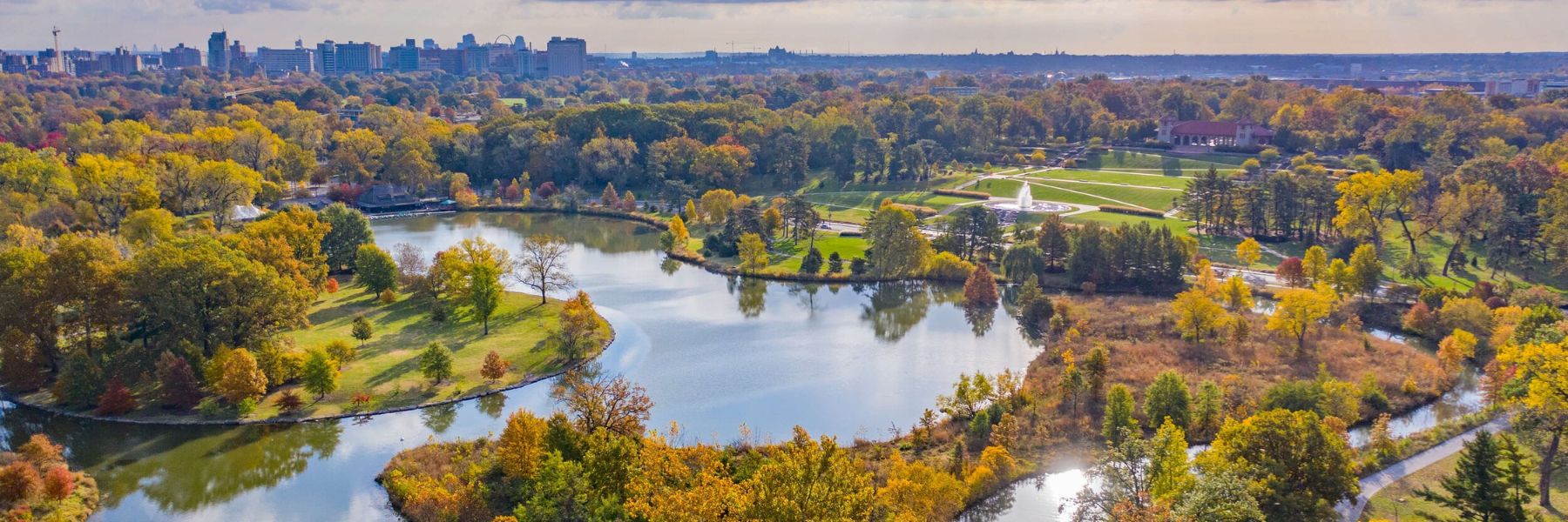 Forest Park is one of the best places to get outdoors in St. Louis.