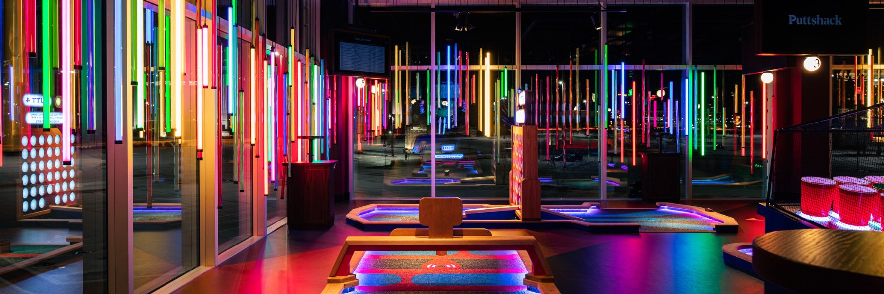 Puttshack offers Instagrammable, tech-infused miniature golf courses at City Foundry.