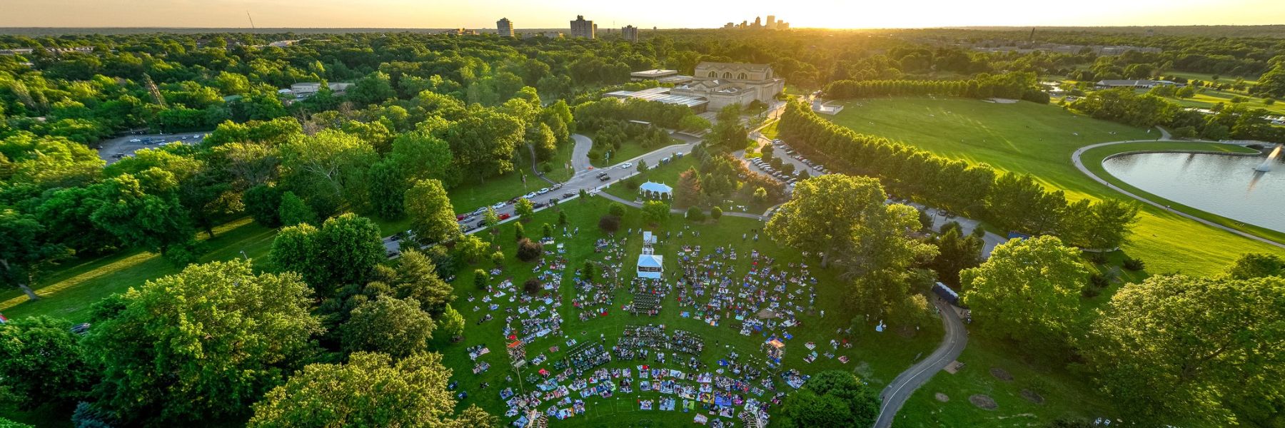 In St. Louis, Shakespeare in the Park is free and open to the public.