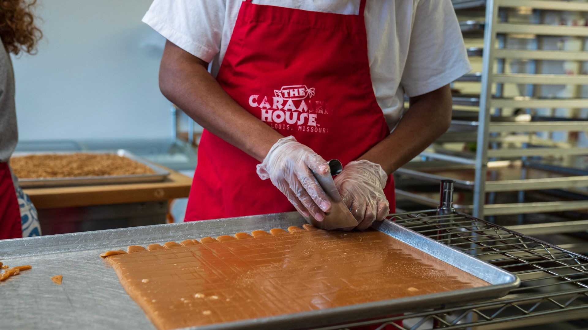 The Caramel House specializes in small-batch caramel candy.