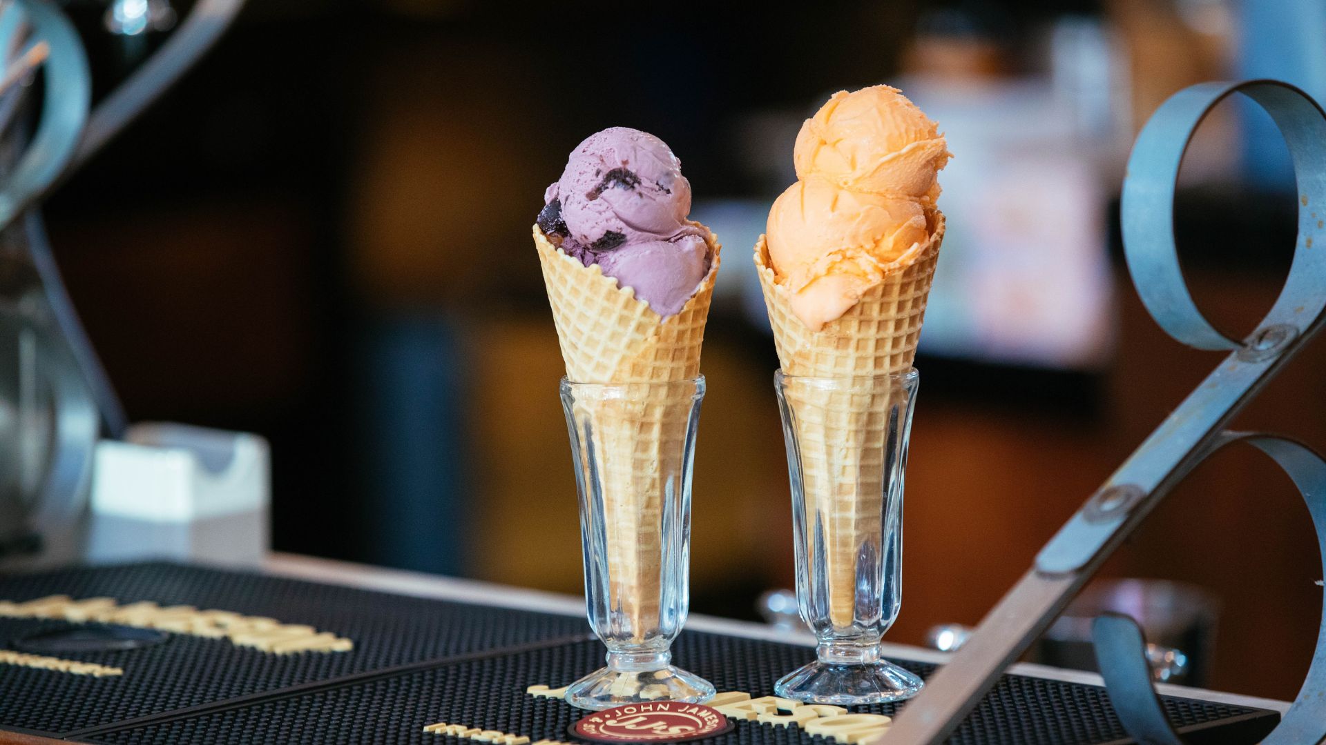 The Fountain on Locust serves scoops of ice cream any way you like.