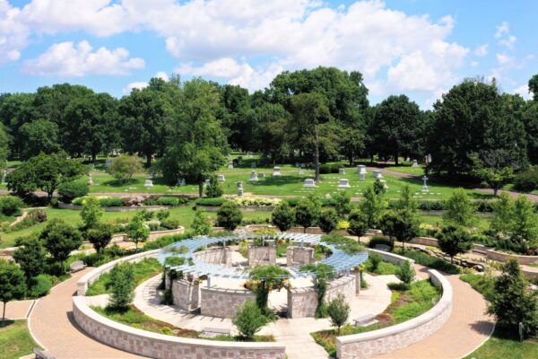 Bellefontaine Cemetery and Arboretum in St. Louis is a great place to take a walk.