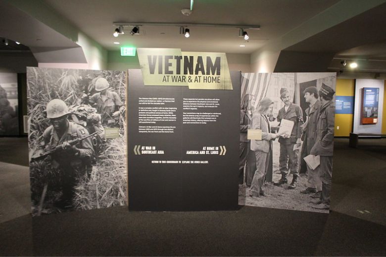 A new exhibition at Soldiers Memorial Military Museum looks at the Vietnam War.