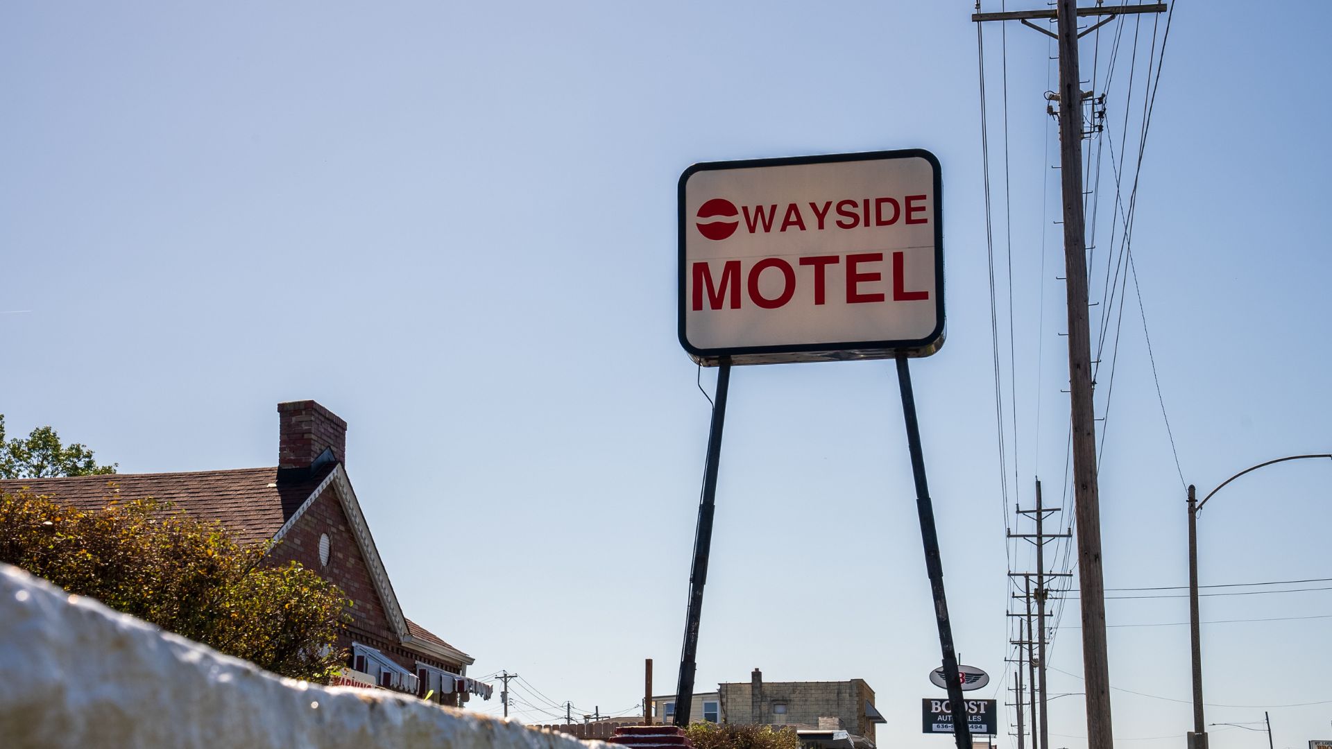 The Wayside Motel is a retro roadside property.