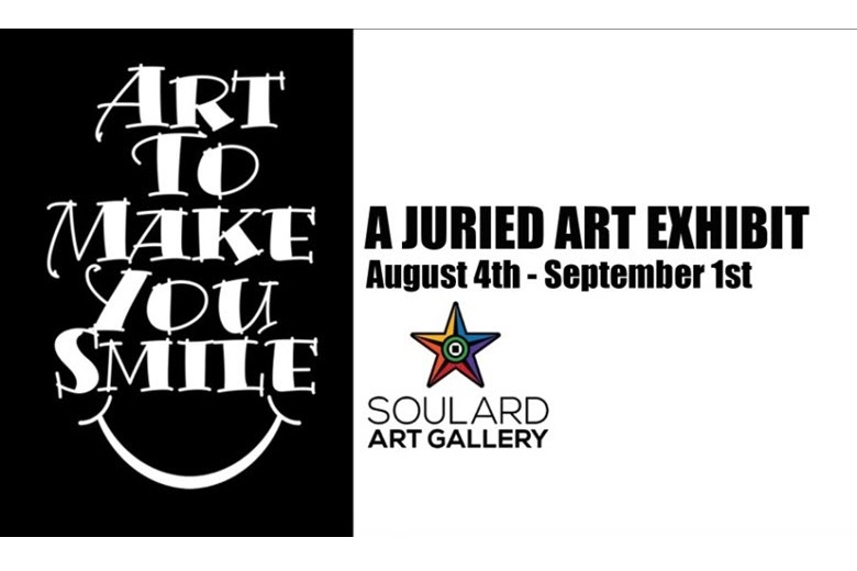 Art to Make You Smile exhibit at Soulard Art Gallery
