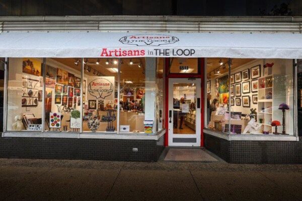The exterior of the Artisans in The Loop store.