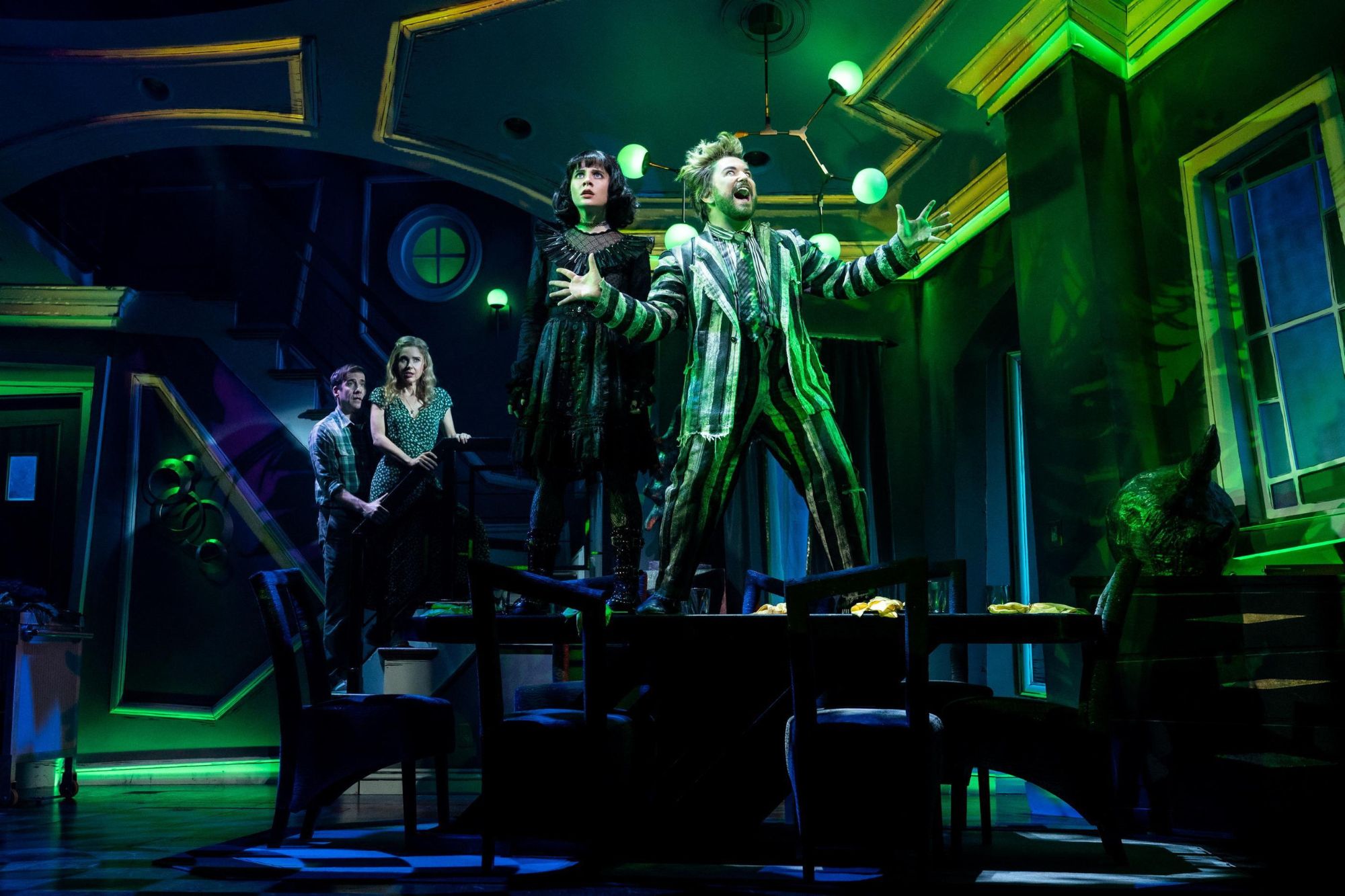 Beetlejuice comes to The Fabulous Fox in St. Louis.