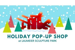 Start your holiday shopping at the holiday pop-up shop at Laumeier Sculpture Park.