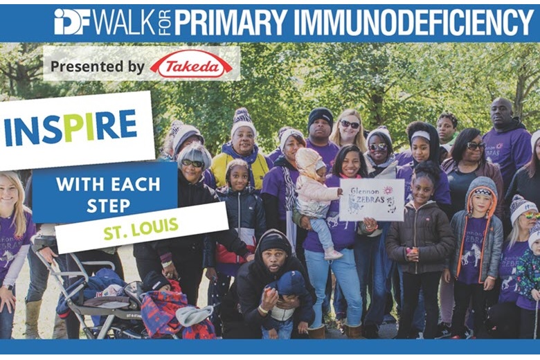 Immune Deficiency Foundation 2023 Walk at the Saint Louis Science Center.