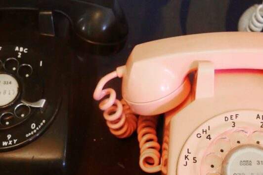 The Jefferson Barracks Telephone Museum exhibits rotary dial phones.