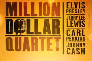 STAGES St. Louis will perform Million Dollar Quartet at the Kirkwood Performing Arts Center in 2023.