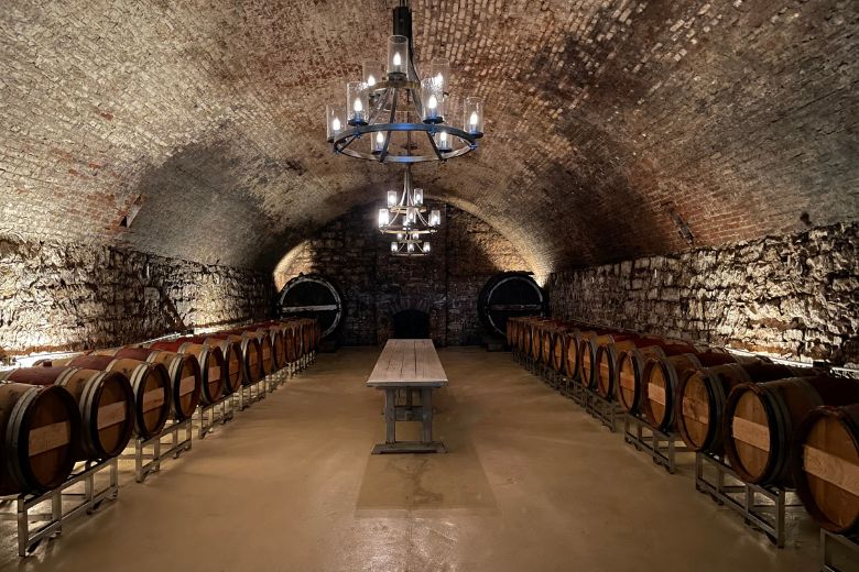 Visitors to Mount Pleasant Estates can tour its wine cellars.