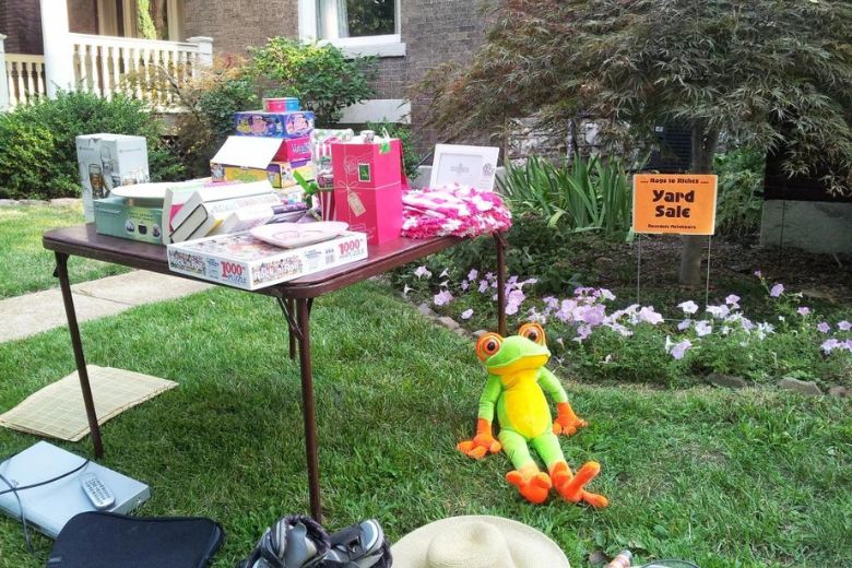 Rags to Riches is St. Louis' largest yard sale.