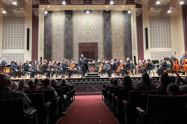 The St. Louis Civic Orchestra performs at venues across St. Louis.