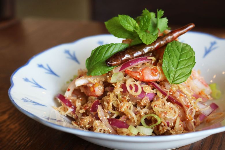 Aubergine Cafe serves a variety of Thai dishes.