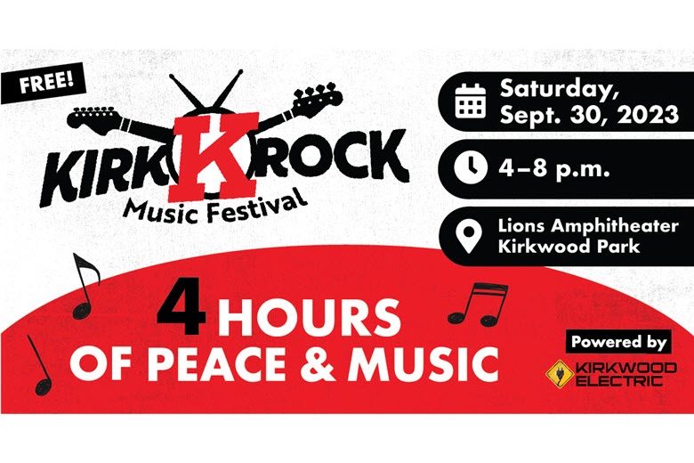 Kirkrock Music Festival at Lions Amphitheatre in Kirkwood Park.