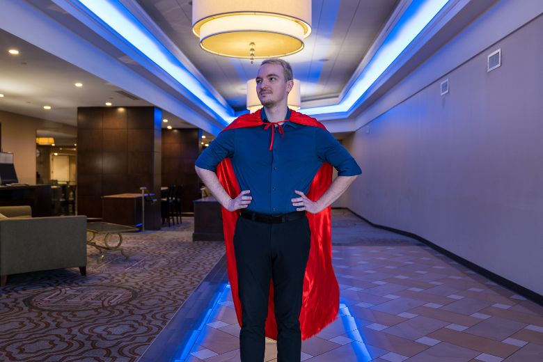 Konner Bryant was an Explore St. Louis Hospitality Superhero in 2023.