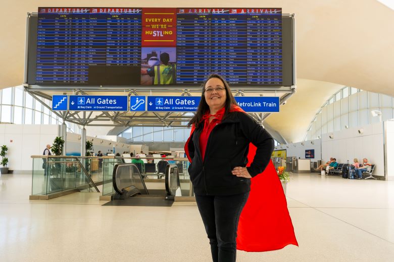 Laura Futrell was an Explore St. Louis Hospitality Superhero in 2023.