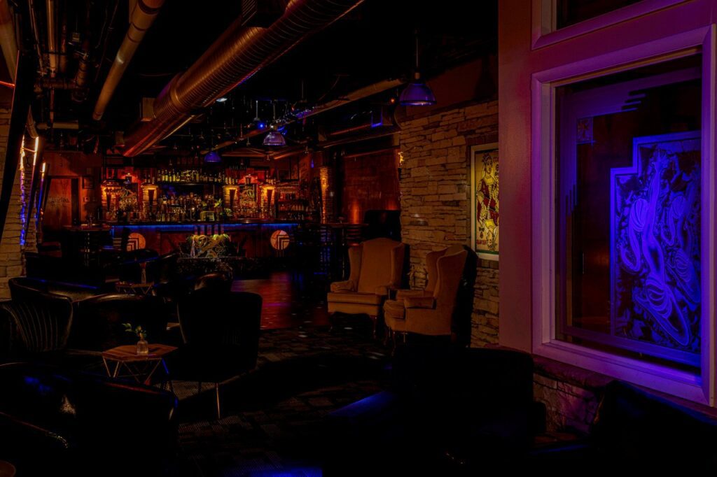 The Thaxton Speakeasy offers a glimpse into a different era.