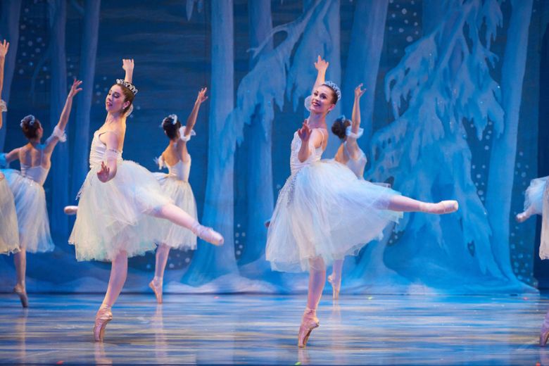 Saint Louis Ballet performs a shortened version of The Nutcracker at the Touhill Performing Arts Center.
