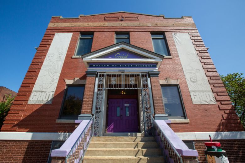 The Griot Museum of Black History, located in the Old North St. Louis neighborhood, reveals the broad scope of Black history and culture.