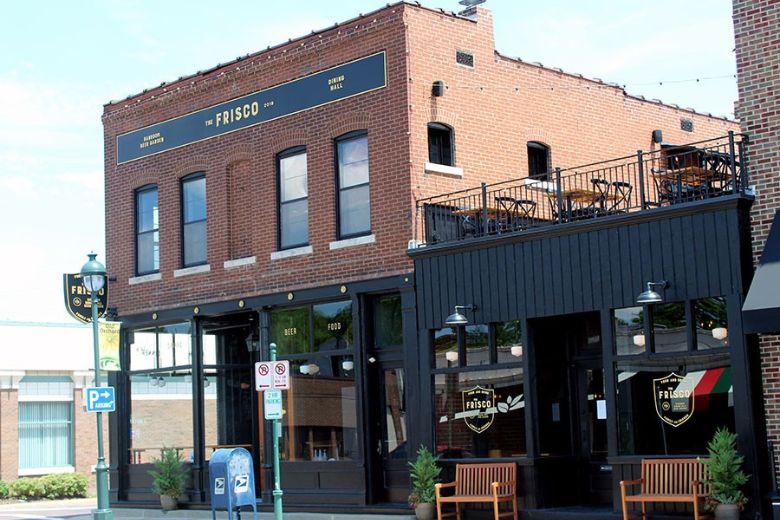 Frisco Barroom sits on a charming street in Webster Groves.