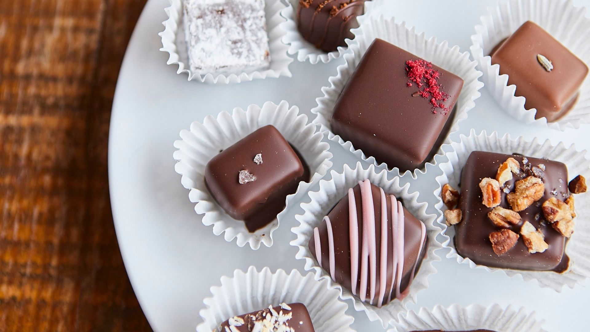 Kakao Chocolate specializes in handcrafted truffles like these.