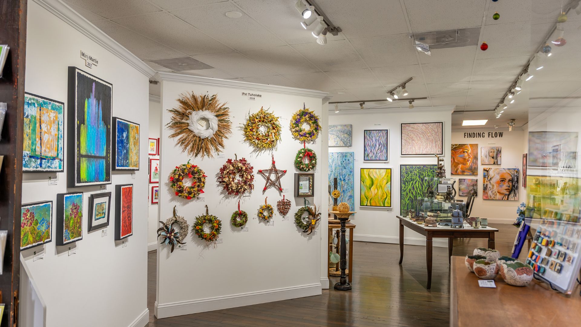 Green Door Art Gallery represents 36 resident artists.